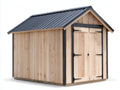 Gartenhaus 320x260x240 cm - Holz Gerätehaus mit Doppeltür - modernes Gartenhaus mit Satteldach